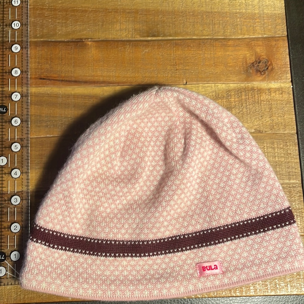 Bula pink winter hat fleece lined